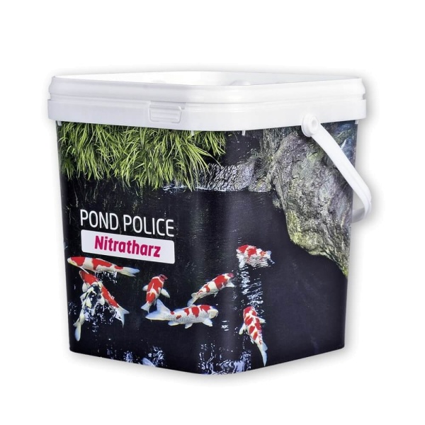 Nitrate resin pond water care