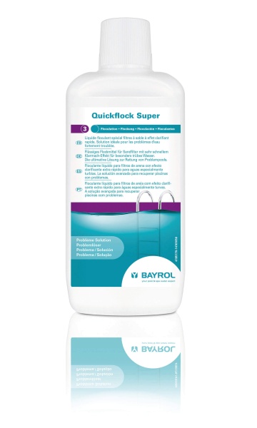 Bayrol Quickflock Súper Tratamiento de Aguas piscina