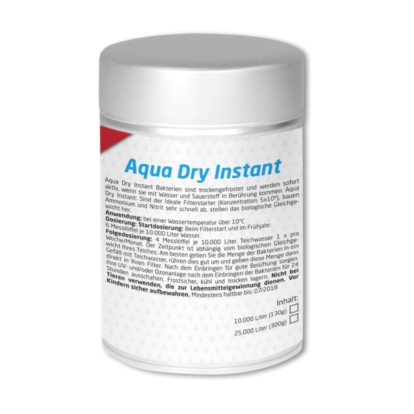 Aqua Dry Instant Teichfilter Bakterien 300g