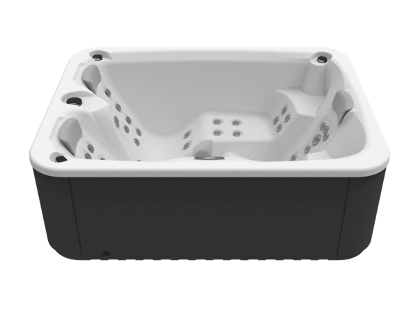 Aquavia SPA Whirlpool Touch - couleur baignoire blanche - extérieur graphite