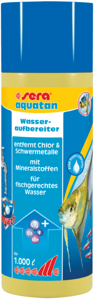 Sera aquatan acuario tratamiento de agua 250 ml